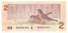 BC-55b 1986 Canada $2 Thiessen-Crow, BGB, Uncirculated (MS60)