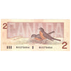 BC-55b 1986 Canada $2 Thiessen-Crow, BGD, AU-UNC (AU55)
