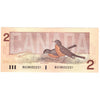 BC-55b 1986 Canada $2 Thiessen-Crow, BGG, AU-UNC (AU55)