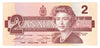 BC-55b 1986 Canada $2 Thiessen-Crow, BGP, Choice Uncirculated (CUNC63)