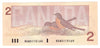 BC-55b 1986 Canada $2 Thiessen-Crow, BGW, Choice Uncirculated (CUNC63)