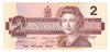BC-55b 1986 Canada $2 Thiessen-Crow, BGZ, Choice Uncirculated (CUNC63)