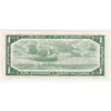 BC-37b-i 1954 Canada $1 Beattie-Rasminsky, C/Z, Extra Fine (EF40)