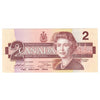 BC-55b 1986 Canada $2 Thiessen-Crow, CBA, Uncirculated (MS60)
