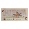 BC-55b 1986 Canada $2 Thiessen-Crow, CBC, Uncirculated (MS60)