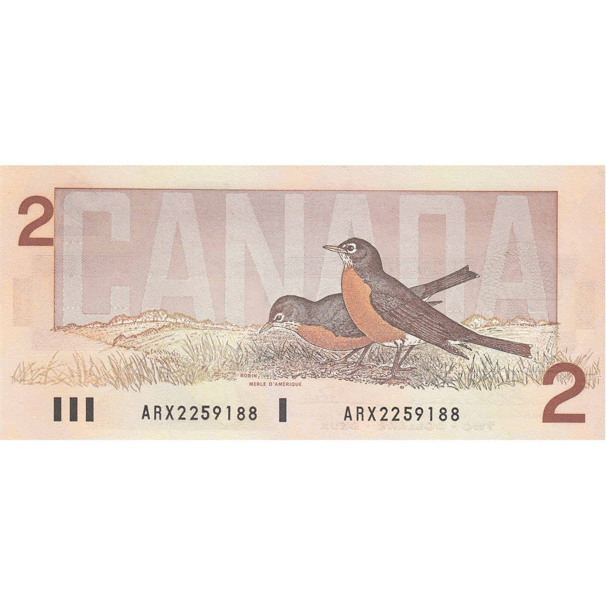 BC-55bA 1986 Canada $2 Thiessen-Crow, ARX above 1.4M, Choice Uncirculated (CUNC63)
