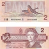 BC-55bA 1986 Canada $2 Thiessen-Crow, Large BBX, Choice Uncirculated (CUNC63)