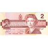 BC-55bA 1986 Canada $2 Thiessen-Crow, Small BBX, AU-UNC (AU55)