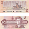BC-55bA 1986 Canada $2 Thiessen-Crow, Large BBX, Uncirculated (MS60)