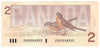 BC-55b-i 1986 Canada $2 Thiessen-Crow, EBB, Choice Uncirculated (CUNC63)