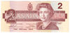 BC-55b-i 1986 Canada $2 Thiessen-Crow, EBB, Choice Uncirculated (CUNC63)