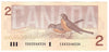 BC-55b-i 1986 Canada $2 Thiessen-Crow, EBB, Uncirculated (MS60)
