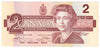 BC-55b-i 1986 Canada $2 Thiessen-Crow, EBB, Uncirculated (MS60)