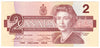 BC-55b-i 1986 Canada $2 Thiessen-Crow, EBN, Uncirculated (MS60)