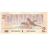 BC-55b-i 1986 Canada $2 Thiessen-Crow, EBR, Choice Uncirculated (CUNC63)