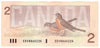 BC-55b-i 1986 Canada $2 Thiessen-Crow, EBV, Choice Uncirculated (CUNC63)