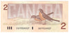 BC-55b-i 1986 Canada $2 Thiessen-Crow, EBY, Uncirculated (MS60)