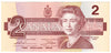 BC-55b-i 1986 Canada $2 Thiessen-Crow, EBZ, Choice Uncirculated (CUNC63)
