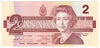 BC-55b-i 1986 Canada $2 Thiessen-Crow, EGA, Choice Uncirculated (CUNC63)