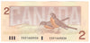 BC-55b-i 1986 Canada $2 Thiessen-Crow, EGD, Choice Uncirculated (CUNC63)