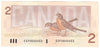BC-55b-i 1986 Canada $2 Thiessen-Crow, EGF, Choice Uncirculated (CUNC63)