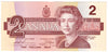 BC-55b-i 1986 Canada $2 Thiessen-Crow, EGF, Choice Uncirculated (CUNC63)