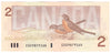 BC-55b-i 1986 Canada $2 Thiessen-Crow, EGG, Uncirculated (MS60)