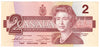 BC-55b-i 1986 Canada $2 Thiessen-Crow, EGJ, Choice Uncirculated (CUNC63)