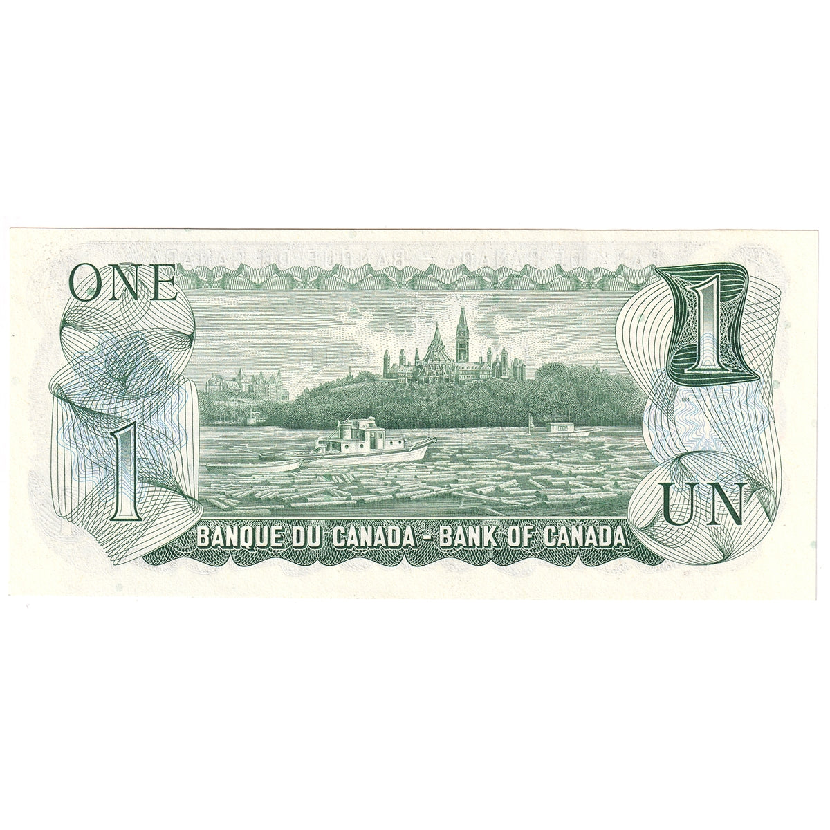 BC-46aA 1973 Canada $1 Lawson-Bouey, *GY, Uncirculated (MS60)