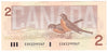 BC-55b-i 1986 Canada $2 Thiessen-Crow, EGK, Uncirculated (MS60)