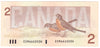 BC-55b-i 1986 Canada $2 Thiessen-Crow, EGM, Choice Uncirculated (CUNC63)