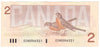 BC-55b-i 1986 Canada $2 Thiessen-Crow, EGN, Choice Uncirculated (CUNC63)