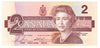 BC-55c 1986 Canada $2 Bonin-Thiessen, CBH, Uncirculated (MS60)