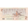 BC-55cA-i 1986 Canada $2 Bonin-Thiessen, EBX, Choice Uncirculated (CUNC63)