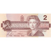 BC-55cA-i 1986 Canada $2 Bonin-Thiessen, EBX, Choice Uncirculated (CUNC63)