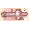 BC-55bA 1986 Canada $2 Thiessen-Crow, ARX Above 1.4M, Almost Uncirculated (AU50)