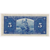 BC-23b 1937 Canada $5 Gordon-Towers, E/C, Very Fine (VF20)