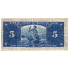 BC-23b 1937 Canada $5 Gordon-Towers, M/C, VF-EF
