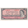 BC-38d 1954 Canada $2 Lawson-Bouey, V/G, VG-F (VG10)