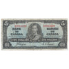 BC-23c 1937 Canada $5 Coyne-Towers, D/S, F