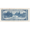 BC-39b 1954 Canada $5 Beattie-Rasminsky, O/S, Very Fine (VF20)