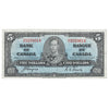 BC-23c 1937 Canada $5 Coyne-Towers, Z/C, VF-EF (VF30)