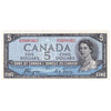BC-31a 1954 Canada $5 Coyne-Towers, Devil's Face, B/C, Almost Uncirculated (AU50)