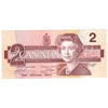 BC-55b 1986 Canada $2 Thiessen-Crow, Large BBP, Very Fine (VF20)