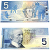 BC-62a 2001 Canada $5 Knight-Dodge, Set Issue, ANU, Choice Uncirculated (CUNC63)