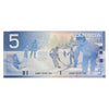 BC-62a 2001 Canada $5 Knight-Dodge, AOB, UNC