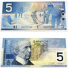 BC-62a 2001 Canada $5 Knight-Dodge, ANZ, Gem Uncirculated (GUNC65)