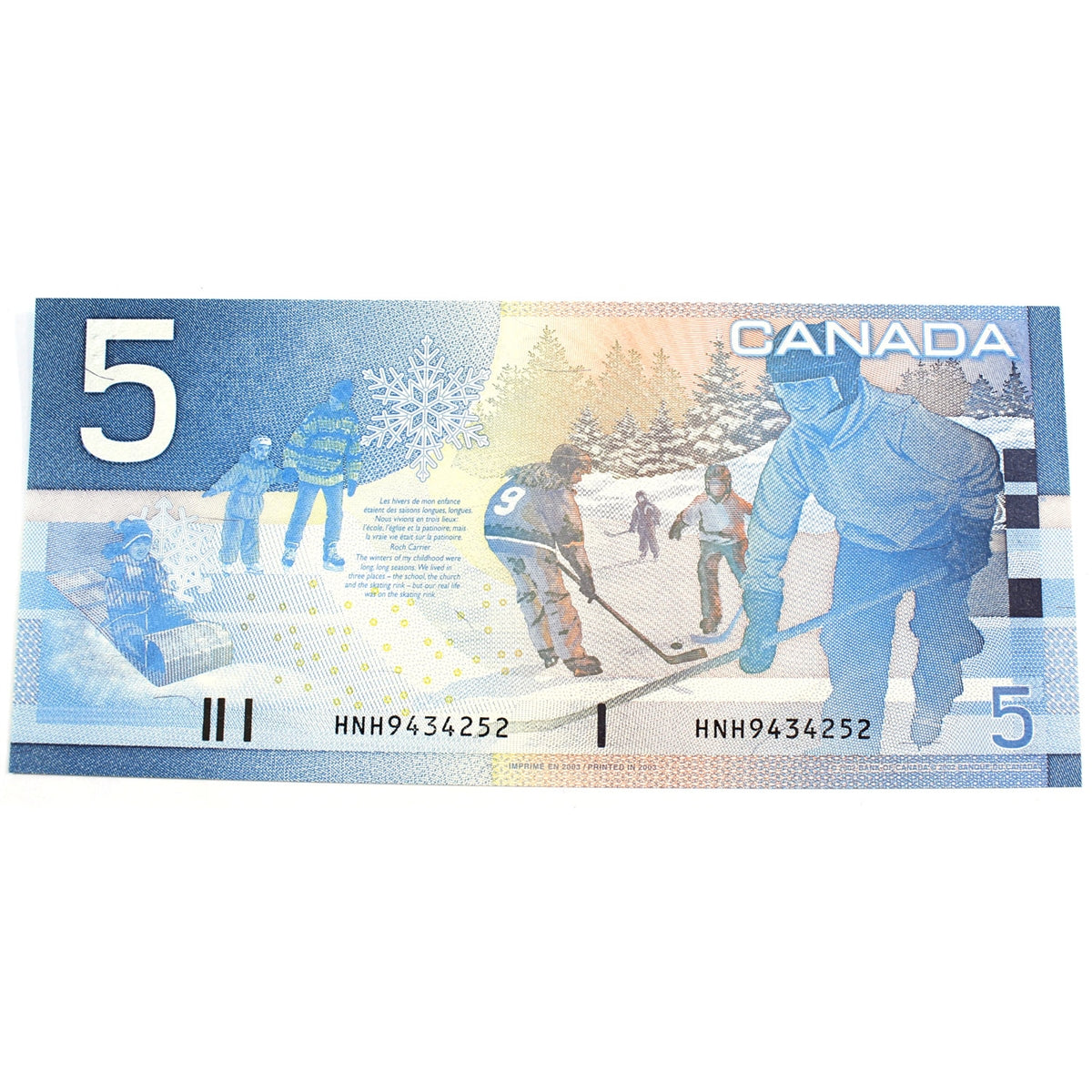 BC-62aA-i 2003 Canada $5 Knight-Dodge, HNH (9.40-9.84), Choice Uncirculated (CUNC63)