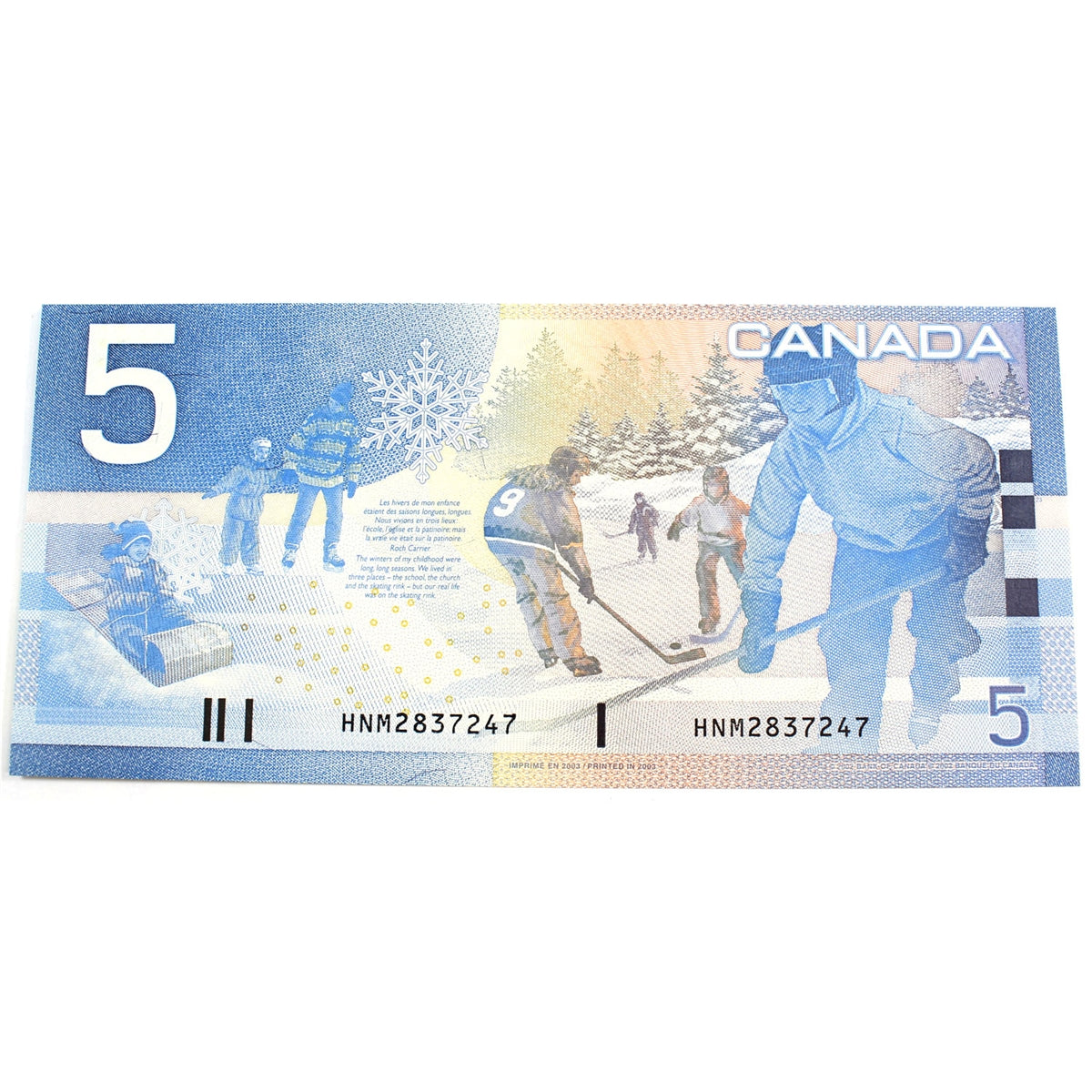 BC-62aA-i 2003 Canada $5 Knight-Dodge, HNM (2.72-3.00), Choice Uncirculated (CUNC63)