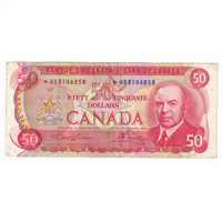 BC-51aA 1975 Canada $50 Lawson-Bouey, *HB, Very Fine (VF20)